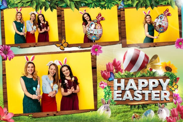 Happy Easter Frdd dslrBooth template